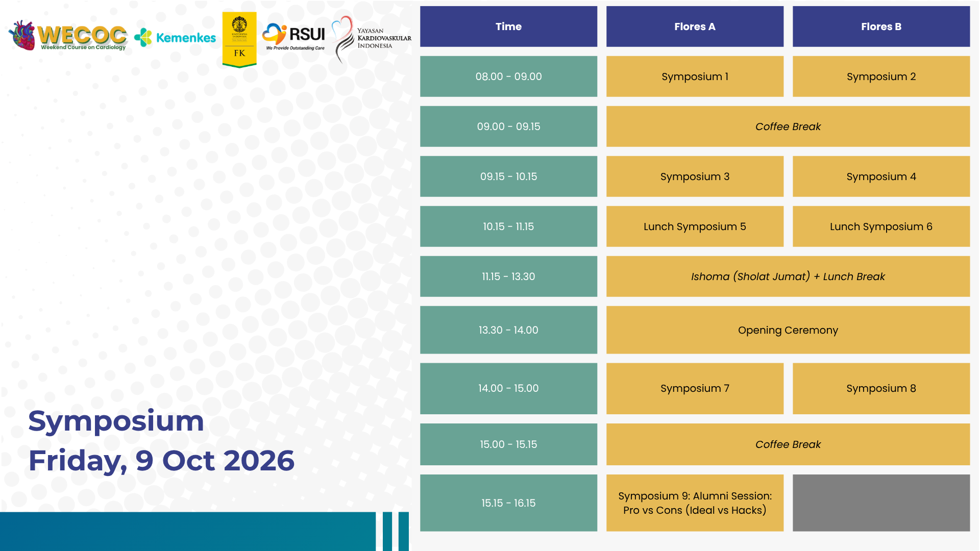Symposium 9 Oct 2026